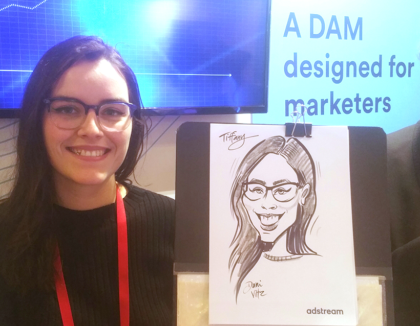 Live Caricature at event