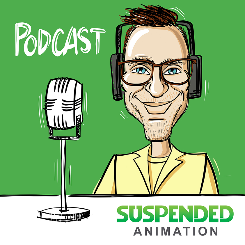 Suspended Animation Podcast Logo